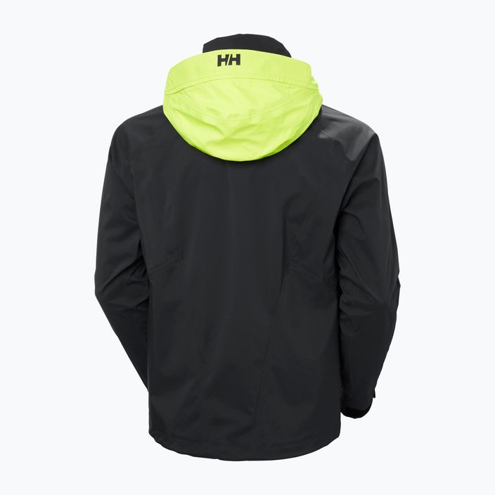 Pánská jachtařská bunda Helly Hansen HP Foil Shell 2.0 ebony 9