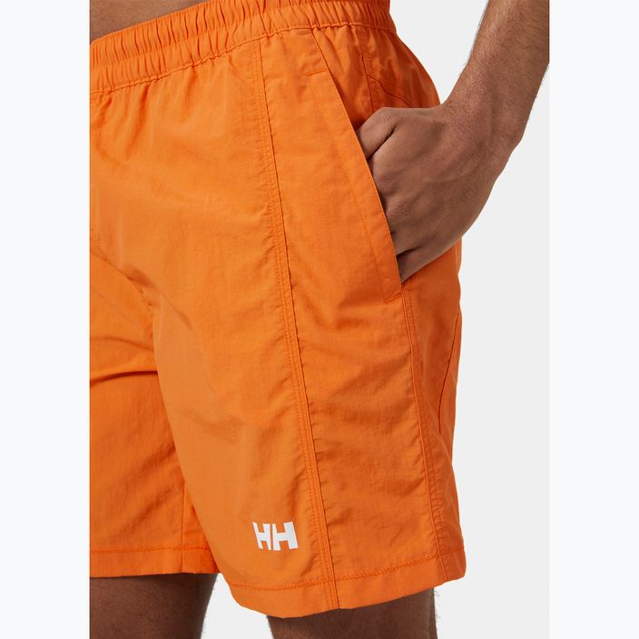 Pánské plavecké šortky Helly Hansen Calshot Trunk poppy orange 3