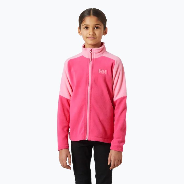 Dětská mikina Helly Hansen Jr Daybreaker 2.0 dragon fruit