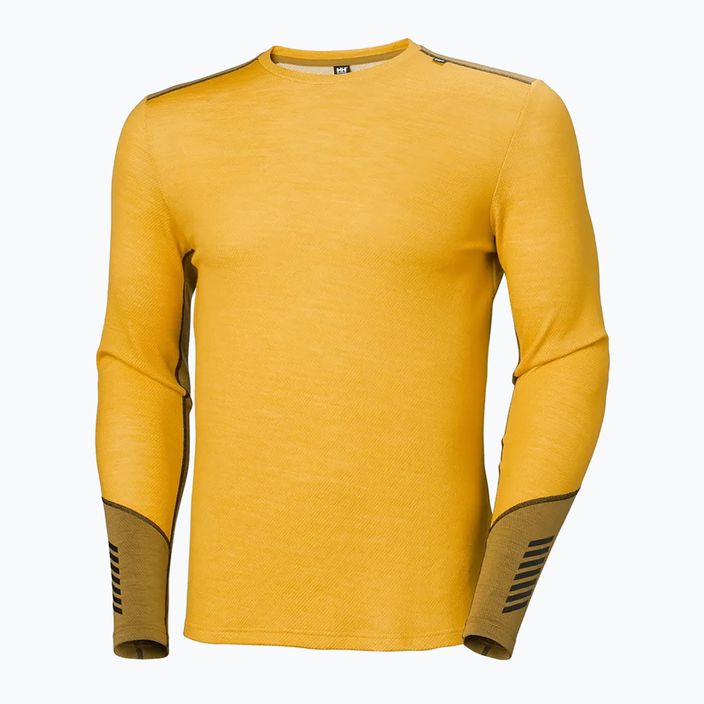 Pánské termo tričko Longsleeve Helly Hansen Lifa Merino Midweight Crew golden glow 5