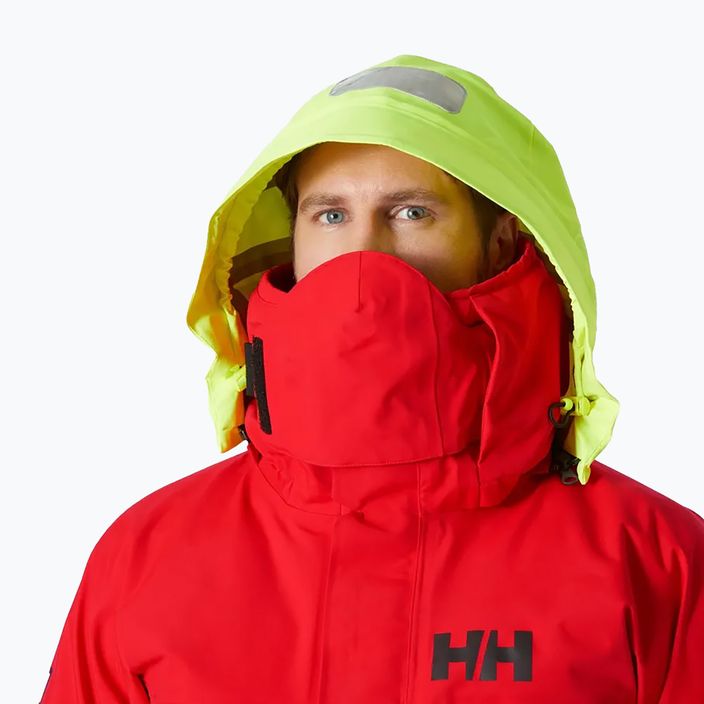 Jachtařská bunda Helly Hansen Arctic Ocean 3in1 Parka alert red 5