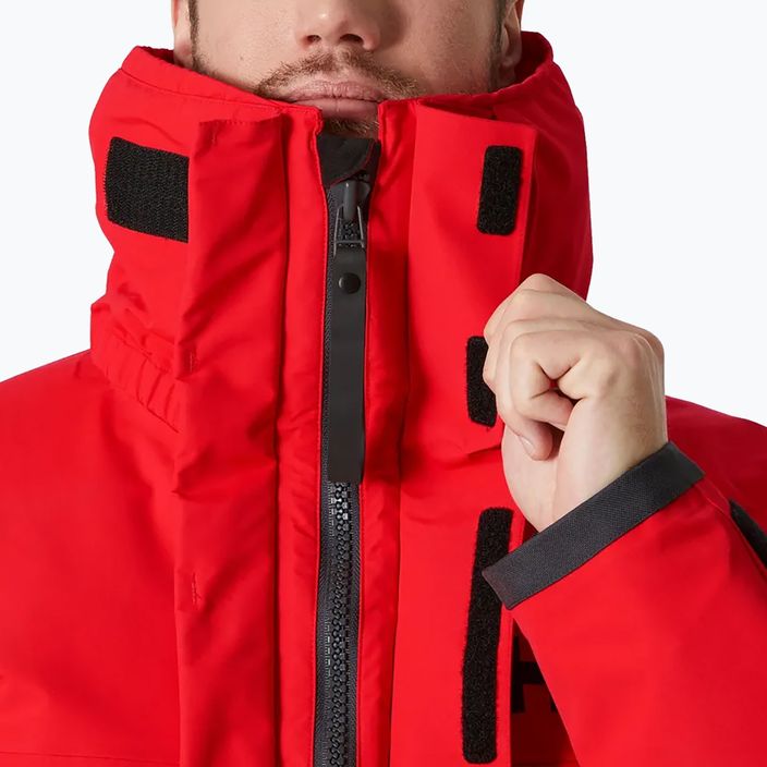 Jachtařská bunda Helly Hansen Arctic Ocean 3in1 Parka alert red 8