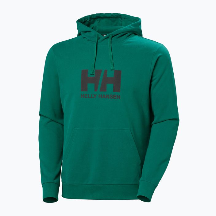 Pánská mikina Helly Hansen HH Logo Hoodie 2.0 emerald 5