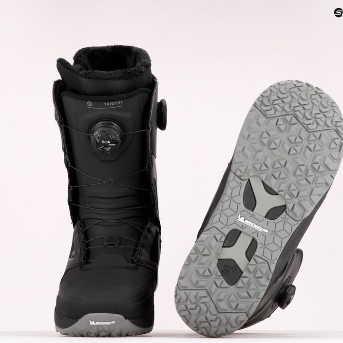 Pánské snowboardové boty RIDE TRIDENT černé 12F2000.1.1 11