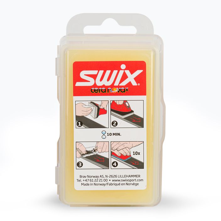 Swix Ur10 Yellow Bio Závodní lyžařský vosk žlutý UR10-6 2