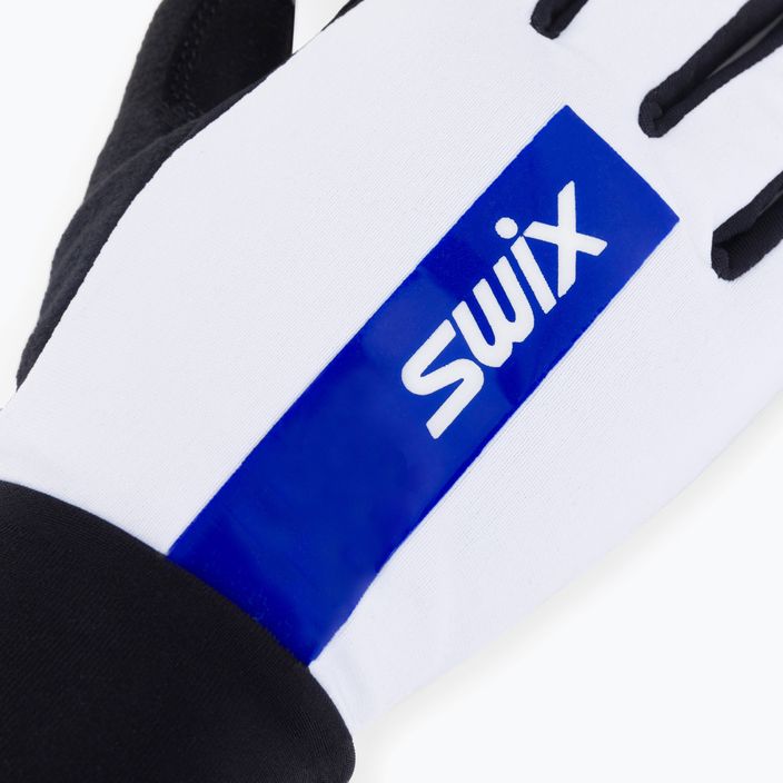Rukavice na běžky Swix Focus bílo-šedé H0247-00000-10 4