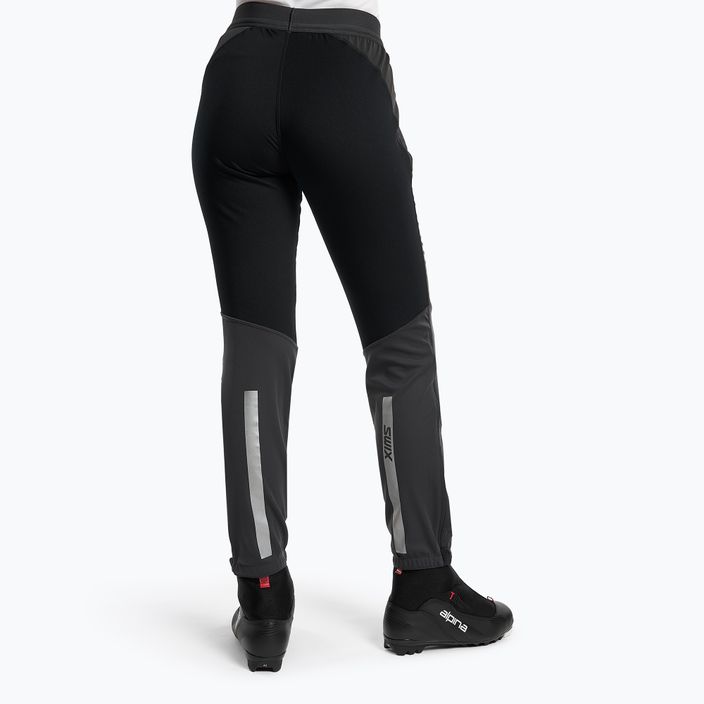 Dámské kalhoty na běžecké lyžování Swix Cross černé 22316-12401-XS 3