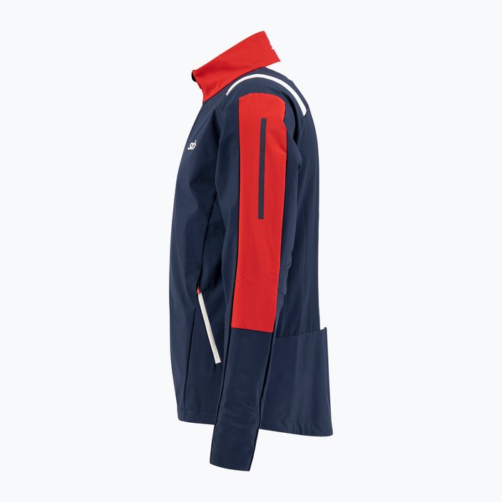 Swix Infinity pánská bunda na běžky tmavě modrá a červená 15241-75101-S 4