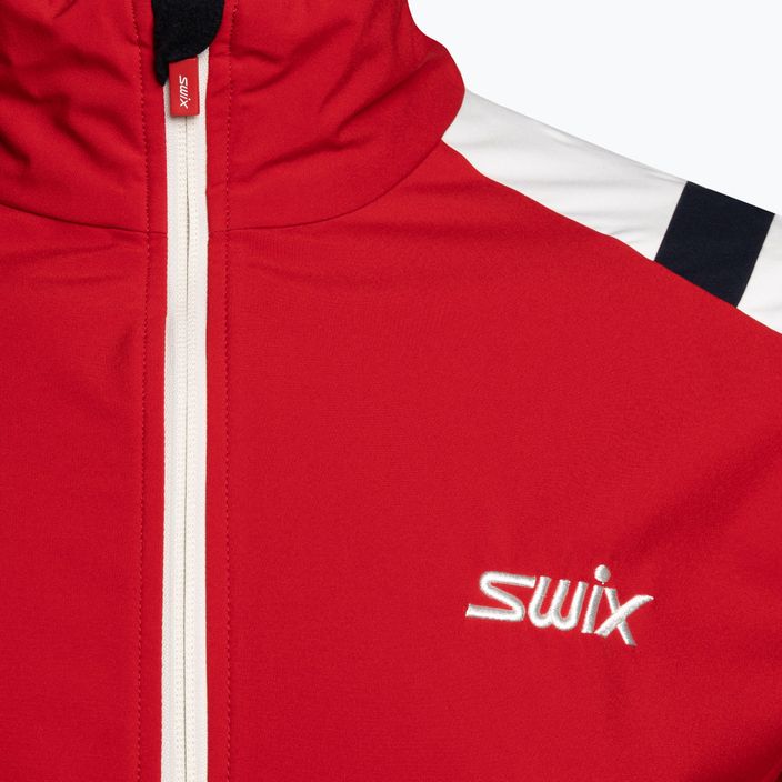 Pánská bunda na běžky Swix Infinity červená 15241-99990-S 3