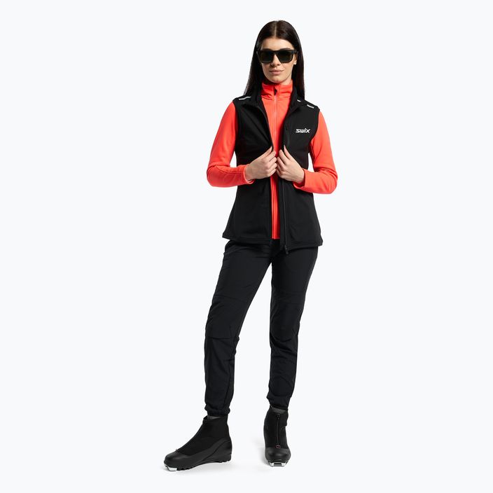 Dámská lyžařská vesta Swix Focus Warm černá 11216-10000-XS 2