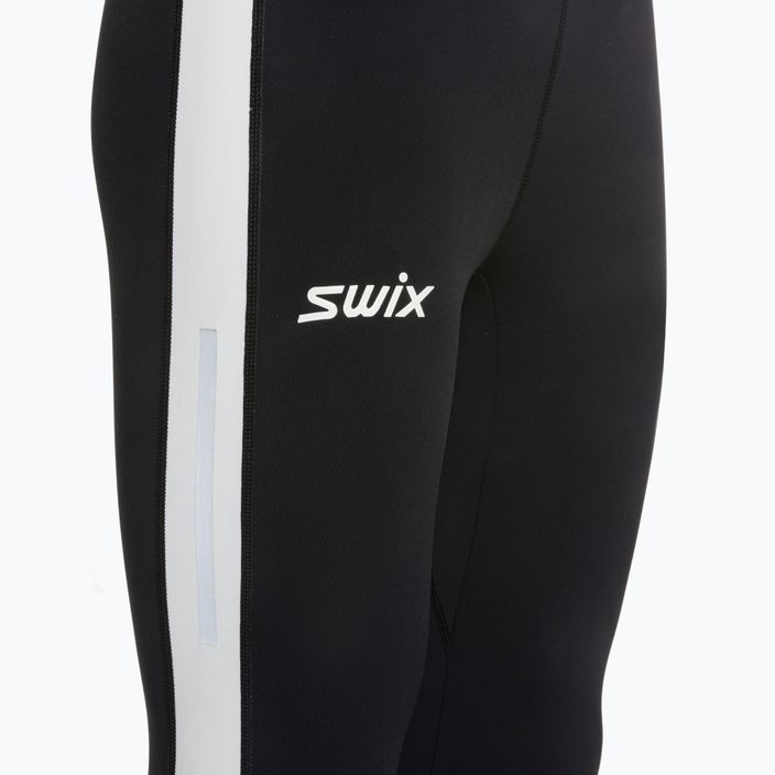 Swix Focus Warm dámské termo kalhoty černobílé 22456-10041-XS 3