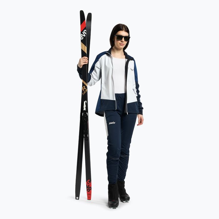 Dámské kalhoty na běžecké lyžování Swix Dynamic navy blue 22946-75100-XS 2