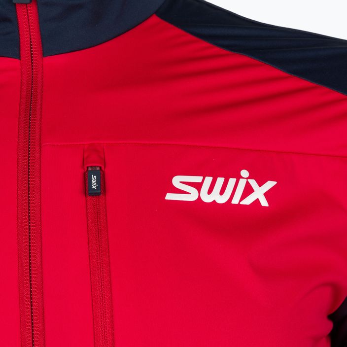 Swix Dynamic pánská bunda na běžky červená 12591-99990-S Swix 3