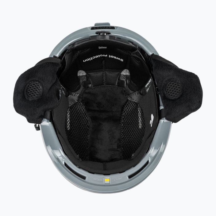 Lyžařská helma Sweet Protection Looper šedá 840091 5