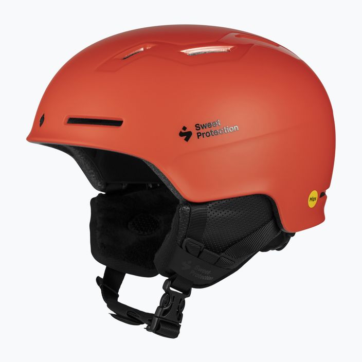 Lyžařská helma Sweet Protection Winder MIPS matte burning orange 7