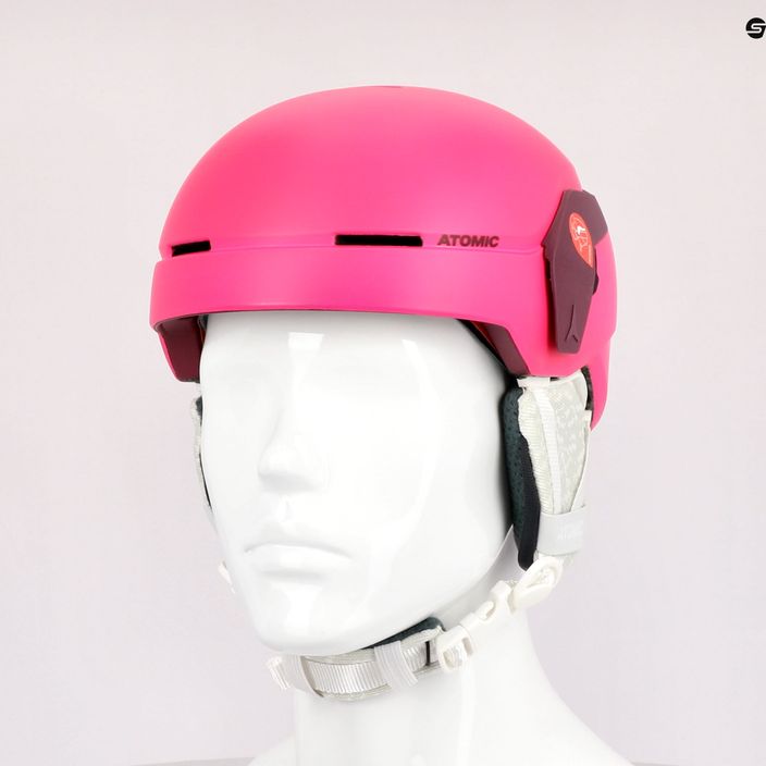 Dětská lyžařská helma ATOMIC Count Jr růžová AN5005576 9