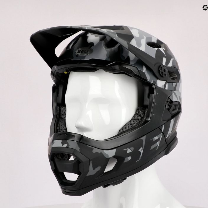 Cyklistická helma BELL Full Face SUPER DH MIPS SPHERICAL černá BEL-7113157 9