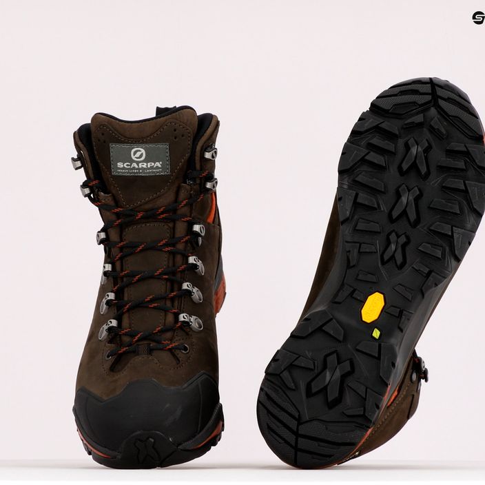 Pánská trekingová obuv SCARPA ZG Pro GTX hnědá 67070-200 10