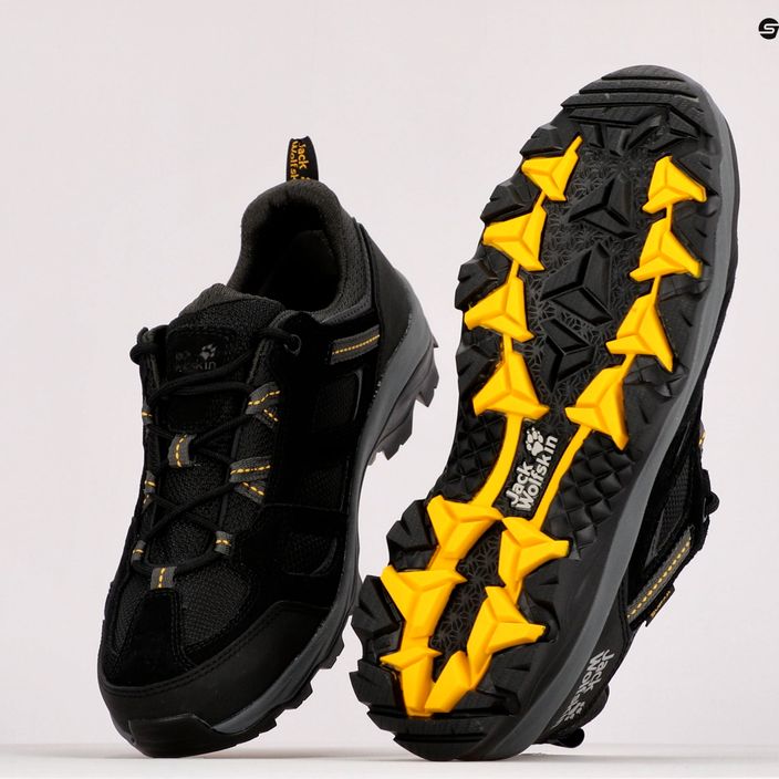 Pánská trekingová obuv Jack Wolfskin Vojo 3 Texapore černá 4042441_6055 9