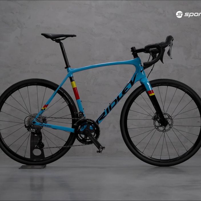 Ridley Kanzo Speed GRX800 gravel bike 2x KAS01As modrá SBIXTRRID454 14
