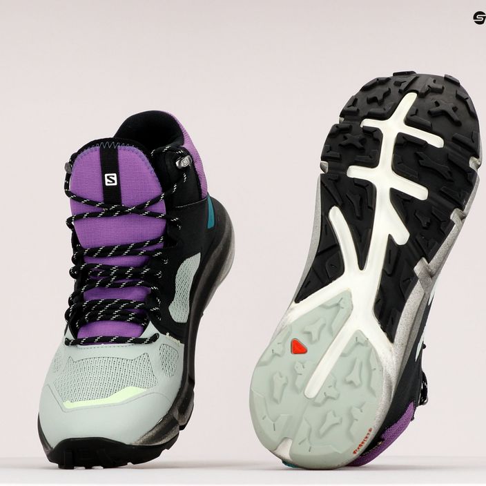 Pánská trekingová obuv Salomon Predict Hike Mid GTX šedá L41461000 9