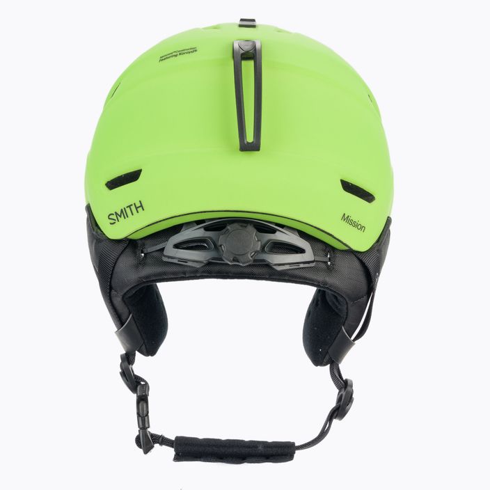 Lyžařská helma Smith Mission zelená E00696 3