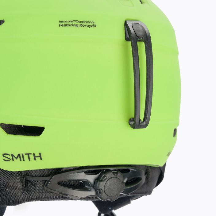 Lyžařská helma Smith Mission zelená E00696 6