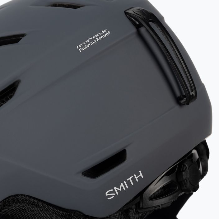 Lyžařská helma Smith Mission šedá E00696 7
