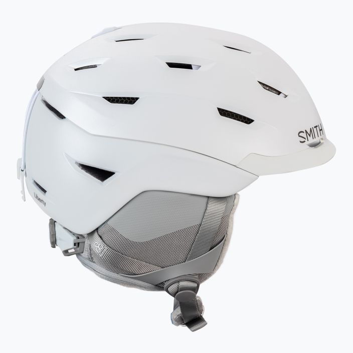 Dámská lyžařská helma Smith Liberty Mips bílá E00630 4