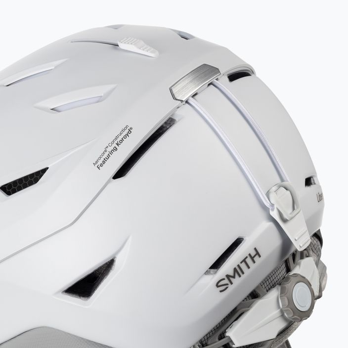 Lyžařská helma Smith Liberty bílá E00631 7