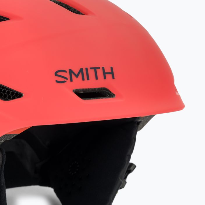 Lyžařská helma Smith Mission červená E0069628 6
