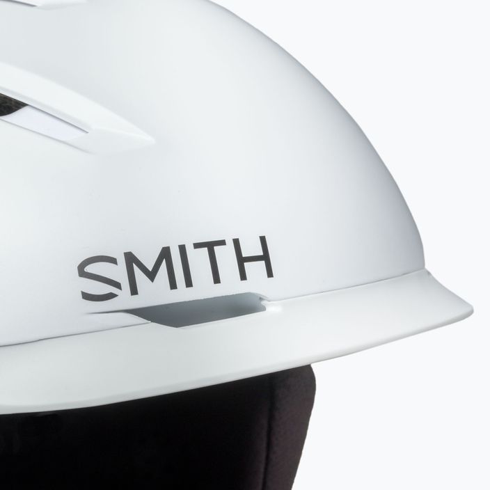 Lyžařská helma Smith Level bílá E00629 8