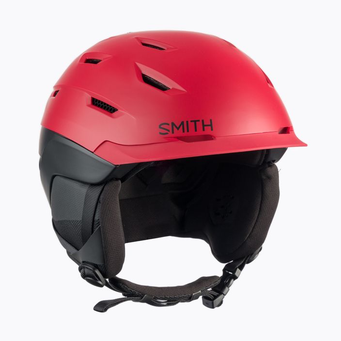 Lyžařská helma Smith Level Mips červená E00628