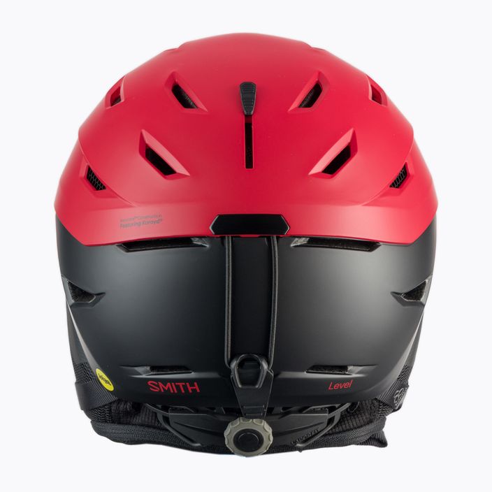 Lyžařská helma Smith Level Mips červená E00628 2