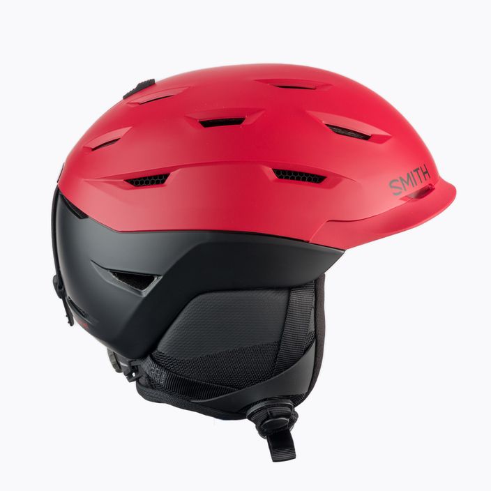 Lyžařská helma Smith Level Mips červená E00628 4