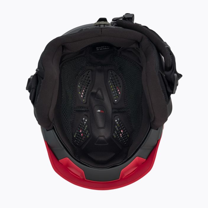 Lyžařská helma Smith Level Mips červená E00628 5