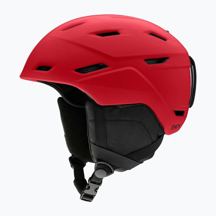 Lyžařská helma Smith Level červeno-černá E00629 9