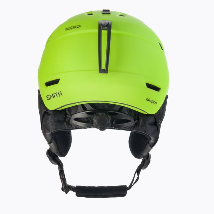Lyžařská helma Smith Mission zelená E006962U 3