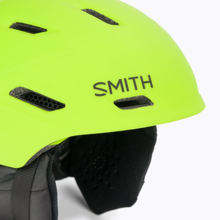 Lyžařská helma Smith Mission zelená E006962U 7
