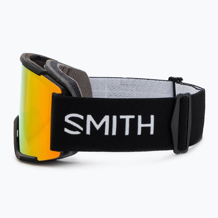 Lyžařské brýle Smith Squad XL S2 black/red M00675 5