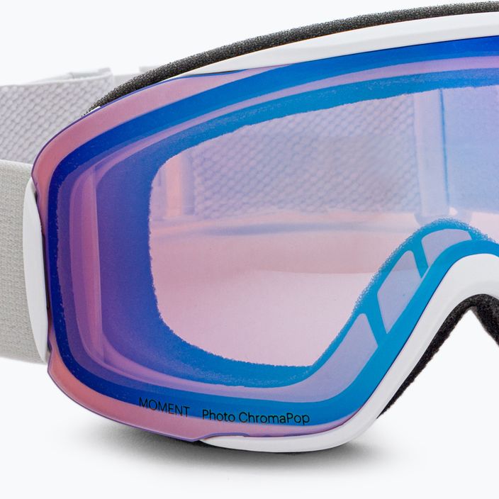 Lyžařské brýle Smith Moment S1-S2 bílo-modré M00745 5
