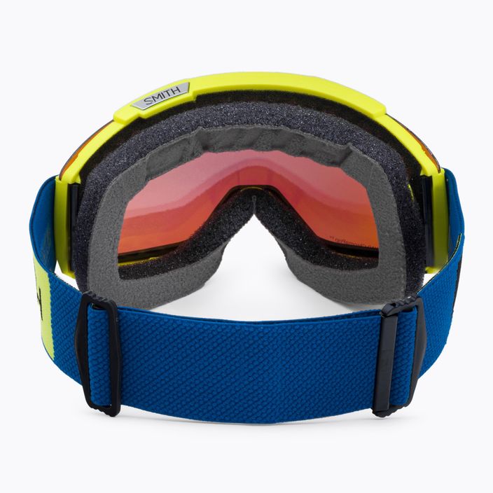 Lyžařské brýle Smith Squad S2 žlutozelené M00668 4