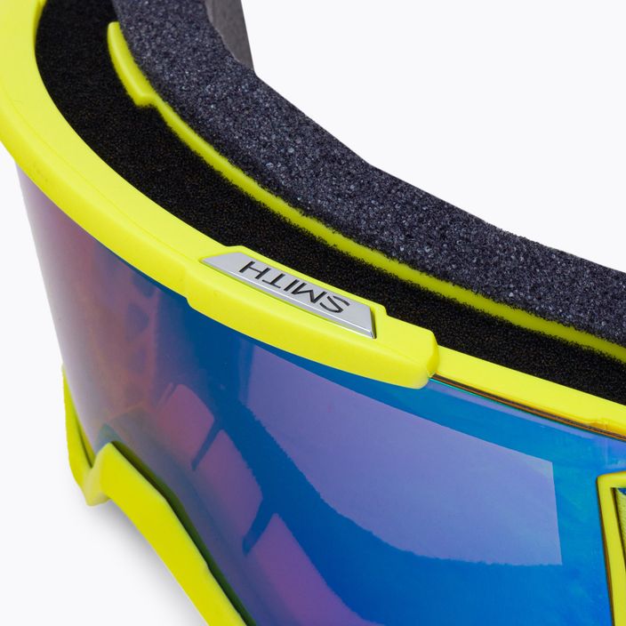 Lyžařské brýle Smith Squad S2 žlutozelené M00668 6