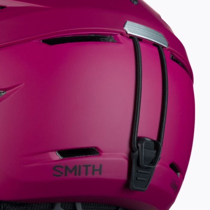 Dámská lyžařská helma Smith Liberty Mips bordová E0063009C5155 7