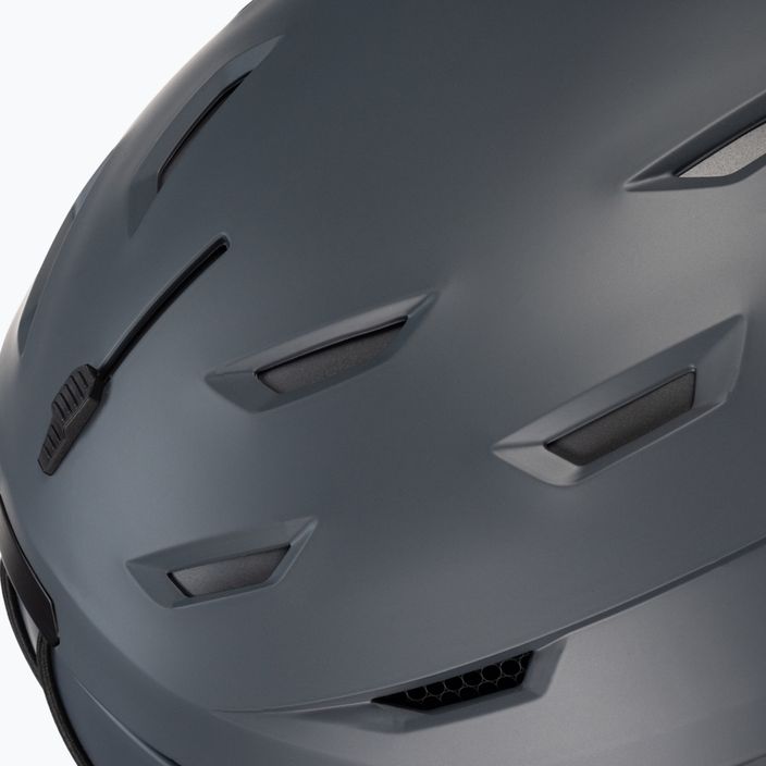 Lyžařská helma Smith Level šedá E00629 8