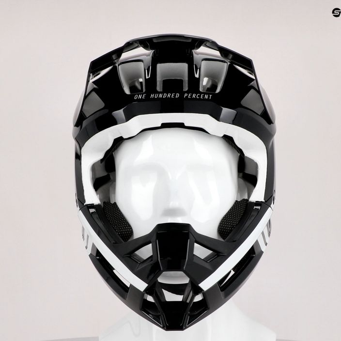 Cyklistická přilba 100% Trajecta Helmet W Fidlock Full Face black STO-80021-011-11 10