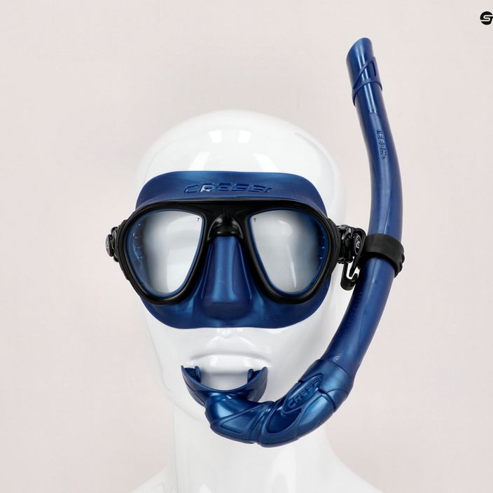Cressi Calibro + Corsica sada maska + šnorchl modrá DS434550 6