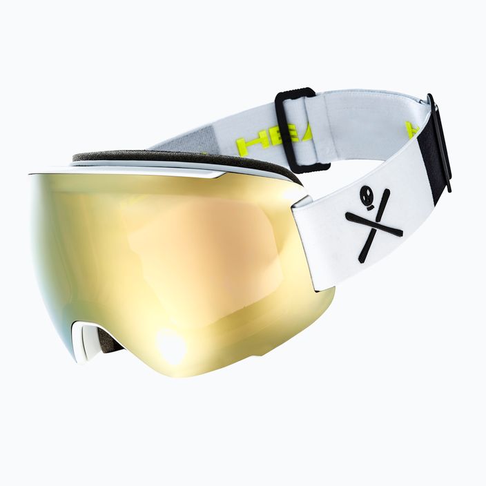 Lyžařské brýle HEAD Magnify 5K Gold Wcr + náhradní čočky S2/S1 gold 390831 9