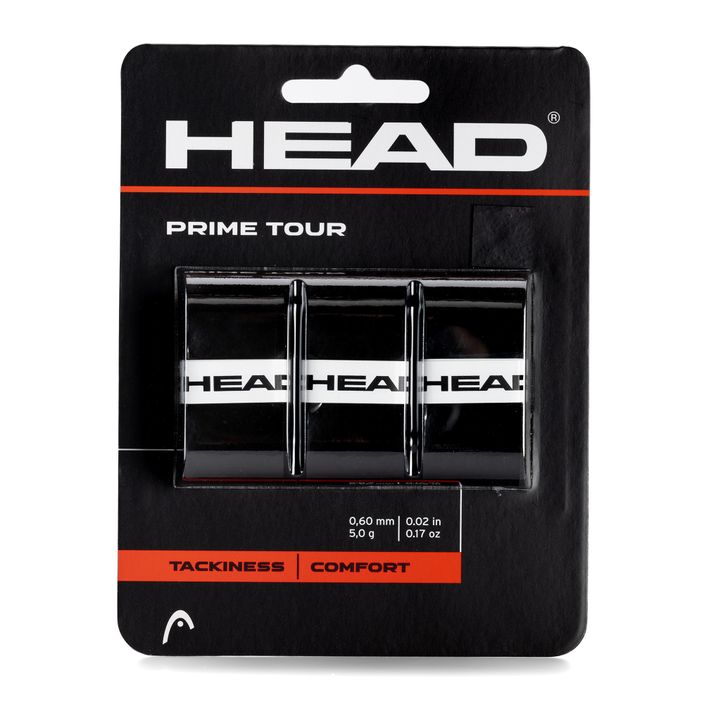 HEAD Prime Tour 3ks tenisových odpalů Black 285621 2