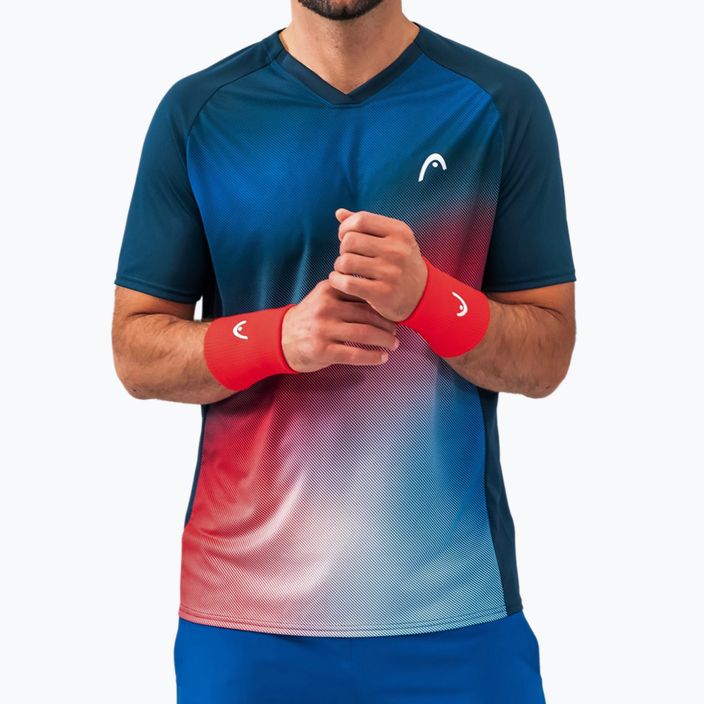 Pánské tenisové tričko HEAD Topspin color 811422